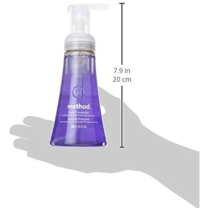 Method NATURALLY DERIVED FOAMING HAND WASH, FRENCH LAVENDER, 10 OUNCE (PACK OF 3) - Image 5
